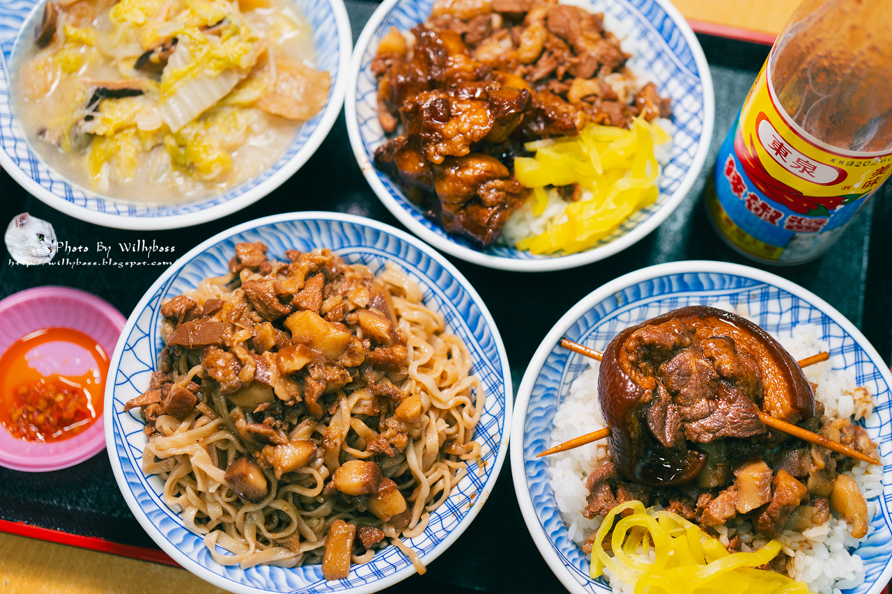 宵夜場必吃銅板價焢肉飯發現－光頭彰化焢肉飯(桃園八德) @威利博斯的白金殿堂
