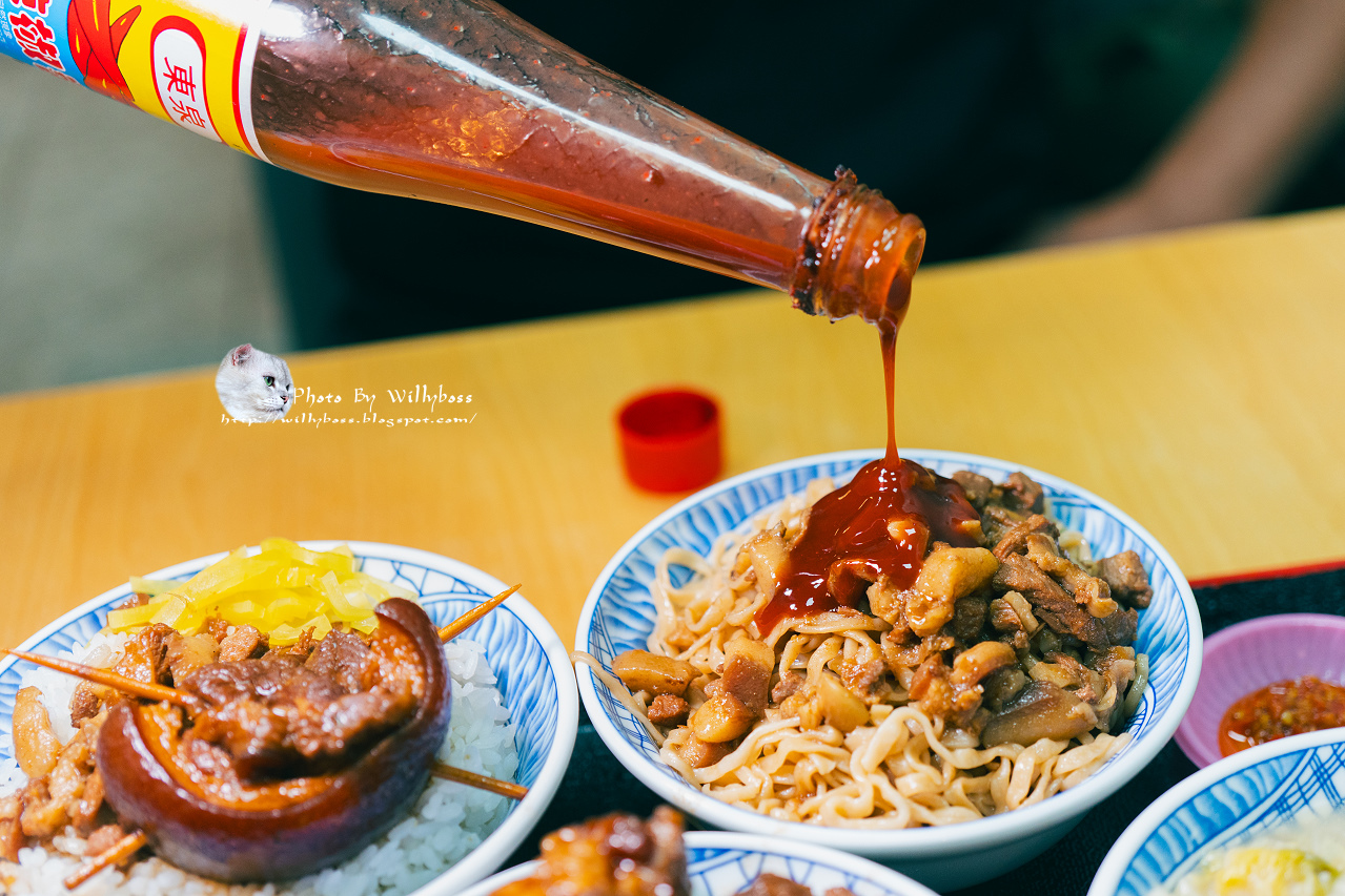 宵夜場必吃銅板價焢肉飯發現－光頭彰化焢肉飯(桃園八德) @威利博斯的白金殿堂