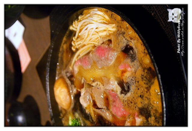 美國Prime級牛肉－壽喜燒一丁(台北內湖) @威利博斯的白金殿堂
