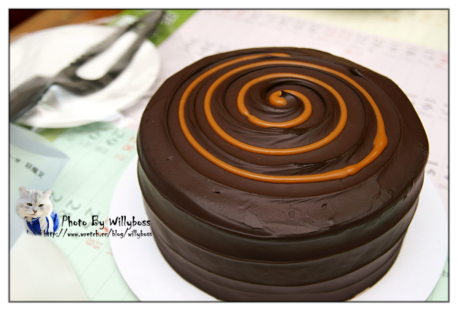 Black As Chocolate－焦糖香蕉巧克力蛋糕 @威利博斯的白金殿堂